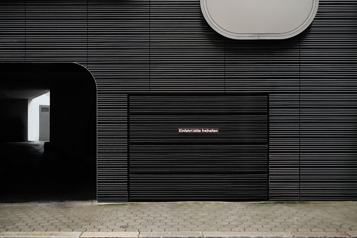 Brushed steel hardware